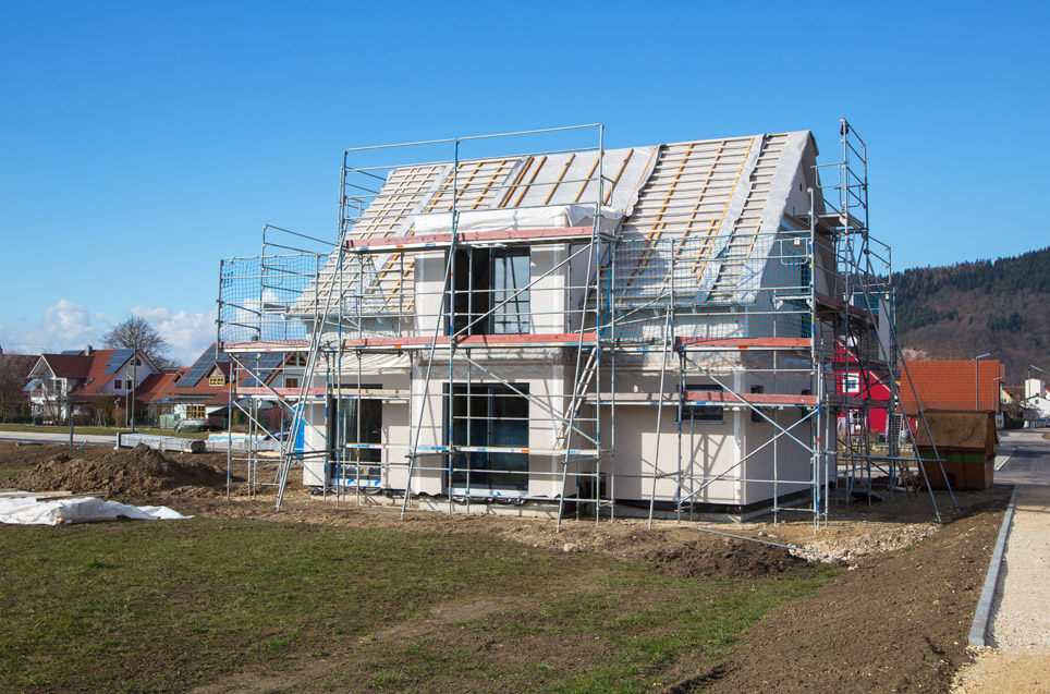 Bauen mit wetterfestem Dach Bauen mit wetterfestem Dach