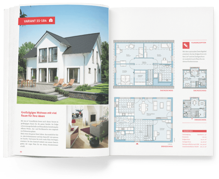 Hausbau Katalogbestellung
